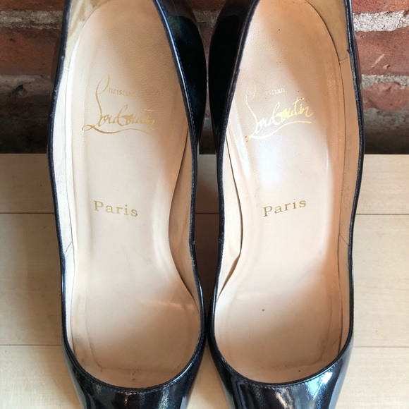 Christian Louboutin Patent Iridescent Pumps - Picture 10 of 14